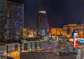 Las  Vegas Strip Views with Bellagio fountain views.