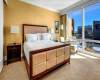 Bed-room with great views in a Trump Tower Las Vegas condo