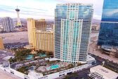 Sky Las Vegas high-rise condo tower is one the four residential towers on the Las Vegas Strip